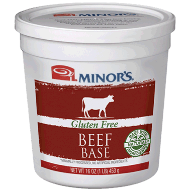 Minor’s Gluten Free Beef Base made with Natural Ingredients^^