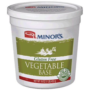 Minor’s Gluten Free Vegetable Base made with Natural Ingredients
