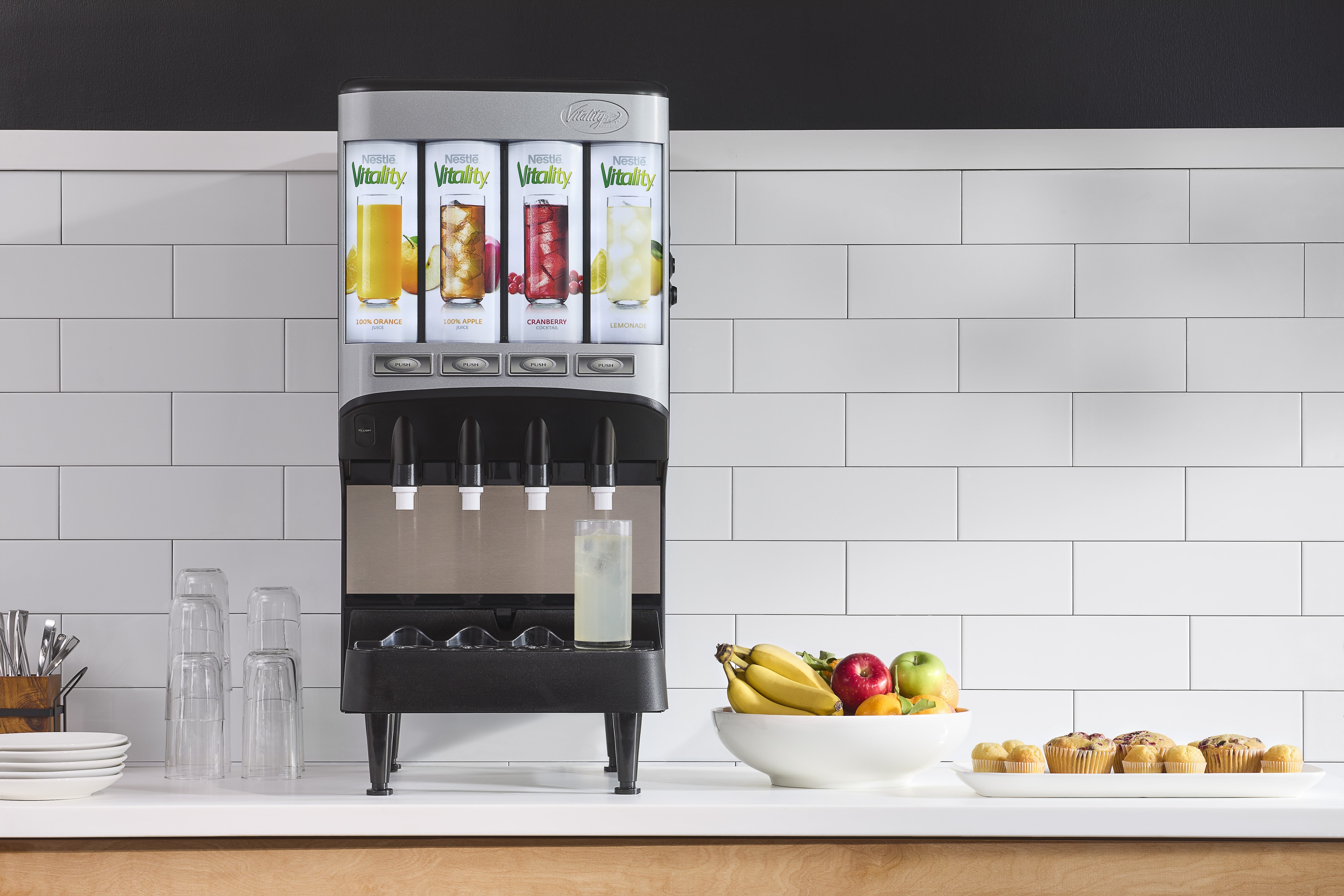 Vitality Express beverage solution dispenser