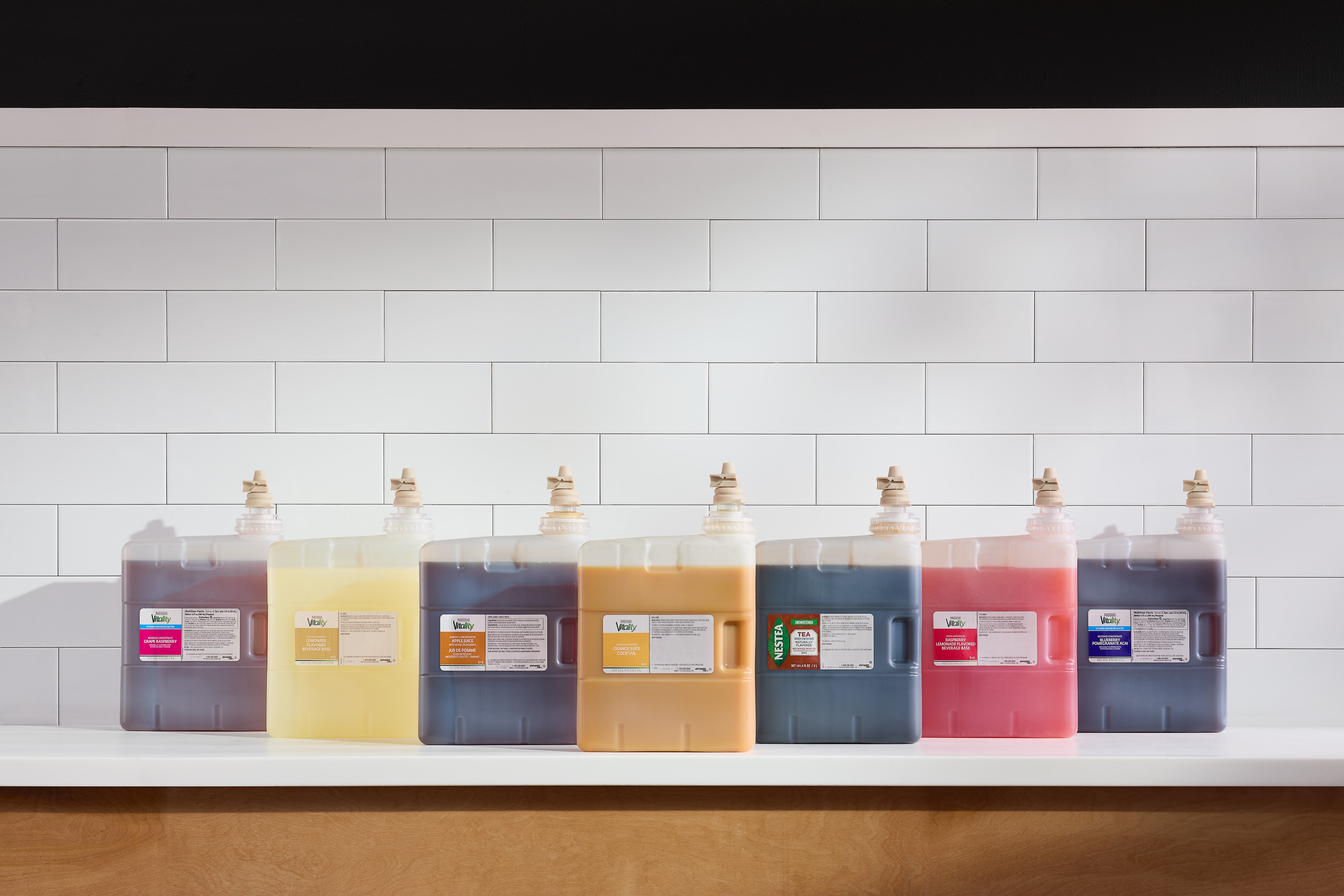 Vitality ExpressPaks line up of different flavors