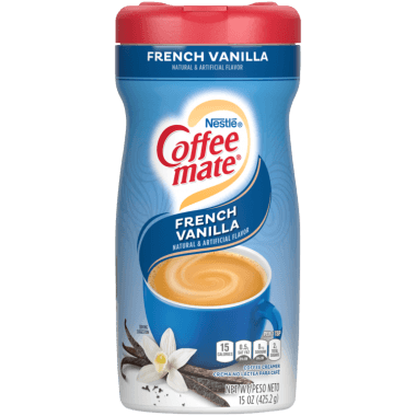 Nestle COFFEE-MATE FRENCH VANILLA liquid coffee creamer (2 cans)