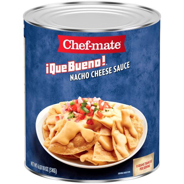 Chef-mate ¡Que Bueno! Nacho Cheese Sauce, 6 Lb 10 Oz (Pack Of 6)