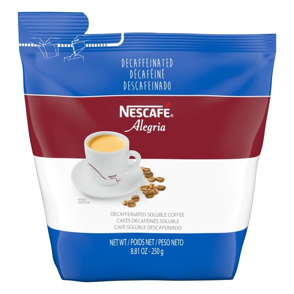 Nescafe Alegria Decaffeinated 4 x 250 gram pouches