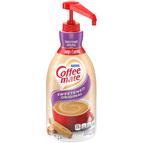Nestle Coffee mate Liquid Creamer Pump, French Vanilla (50.7 fl